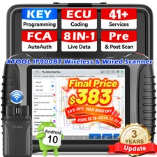 2025 XTOOL IP900BT Car Diagnostic Tool Bidirectional OBD2 Scanner 41+ Services