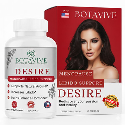 Botavive Desire   Women s Libido & Intimacy Support   Maca & Damiana   60 Caps