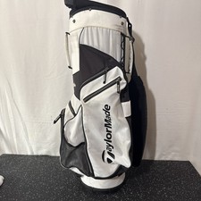 TaylorMade Cart 14-Way Top Golf Bag Black / White