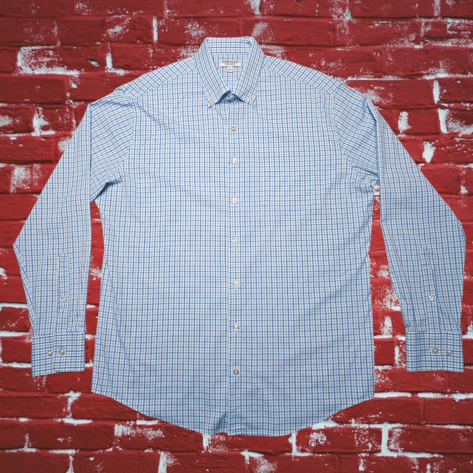 Peter Millar Daventry Performance Button-Down Spo… - image 2