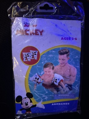 New Inflatable ArmBands Ages 3-6 Bestway Mickey Mouse / Disney