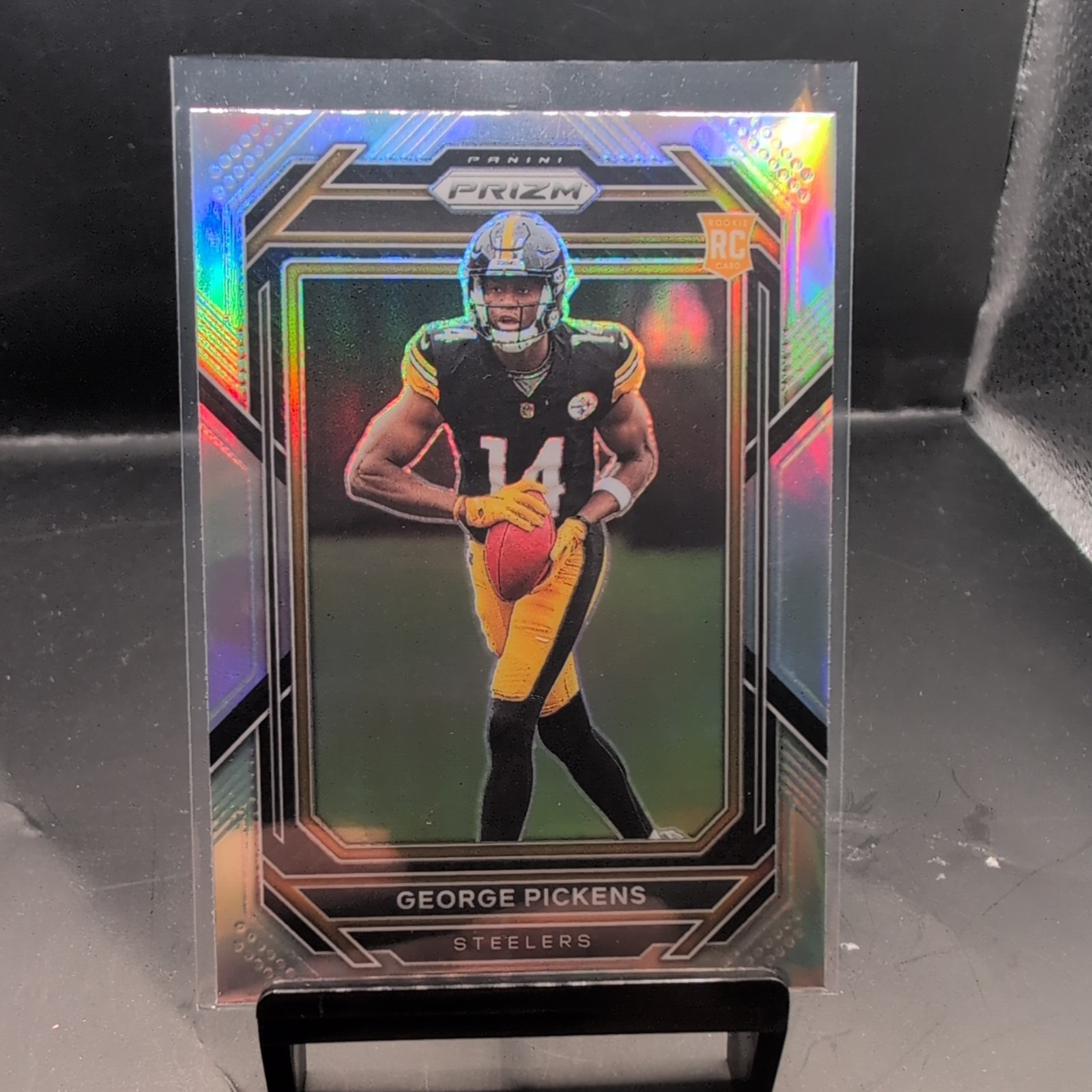2022 Panini Prizm Prizm Silver #329 George Pickens RC - Rookie Card