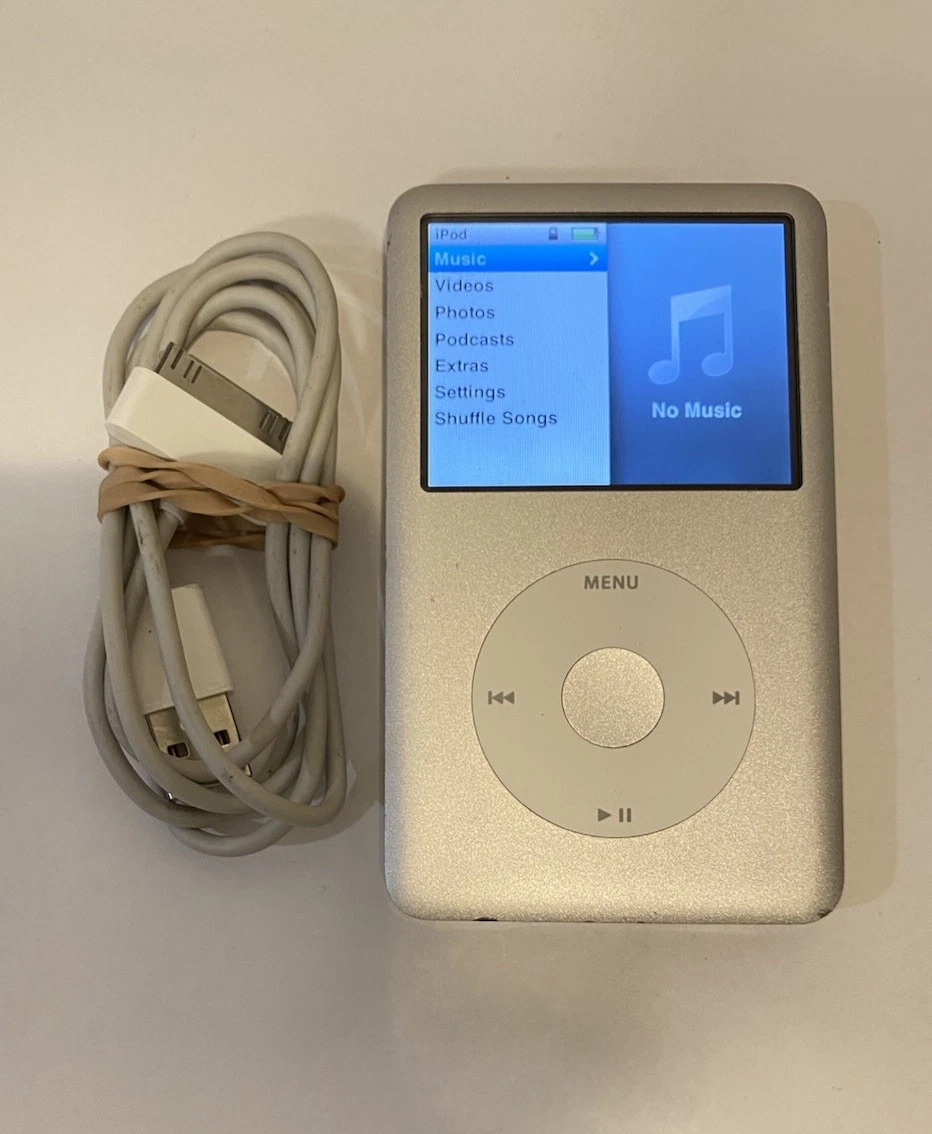 Apple　iPod 120GB　ホワイト　シルバー【ジャンク品】 Ipod Classic 120gb for sale - eBay