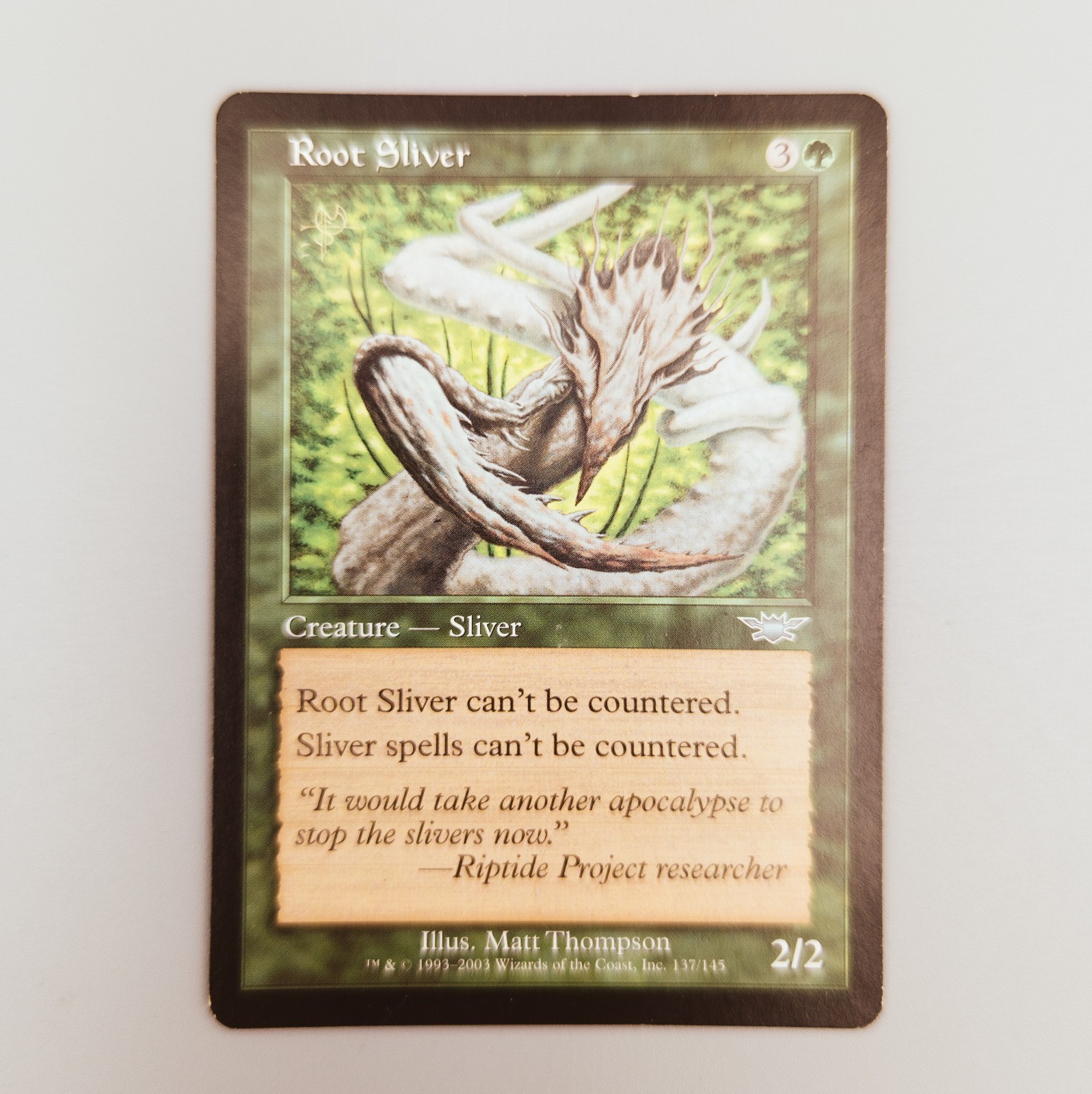 Root Sliver LP MTG Legions English Magic The Gathering Lightly Played