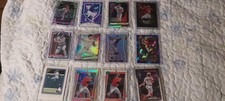 Mixed Baseball Card Lot Prizm Refractors Autographed Crochet,   Skeens Rookie