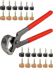 24 Pairs High Heel Tips, Heel Repair Kit for Women High Heel Shoes with Pliers