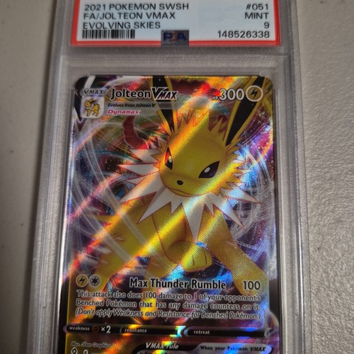 Jolteon VMAX graded PSA 9 for sale on eBay