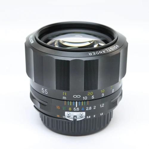 Voigtlander NOKTON 55mm F/1.2 SL II S (for Nikon F mount) -Near Mint- #472