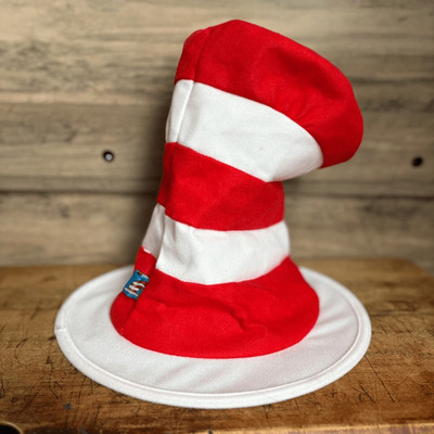 Dr. Seuss Red & White Striped Cat in the Hat Tall Kids Hat
