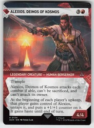 Alexios, Deimos of Kosmos (Showcase) [Universes Beyond: Assassin's Creed]