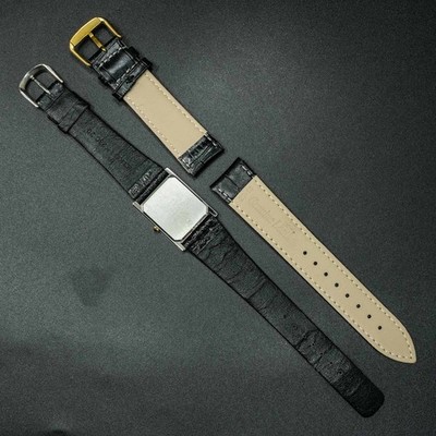 Vintage 1987 [MINT] SEIKO Dolce 7741-5050 White Square Tank New