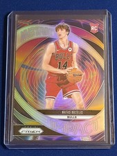 Matas Buzelis 2024-25 Panini Prizm Instant Impact Silver #14 CHI Bulls 🔥