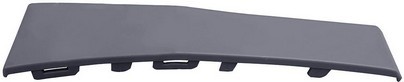 Bandeau d'aile avant droite pour Volkswagen Tiguan de 2016 à 2023 en plastique ABS noir
