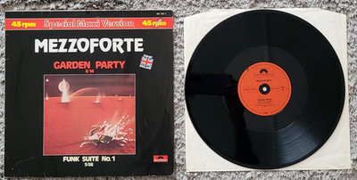 MEZZOFORTE ''GARDEN PARTY/FUNK SUITE No. 1'', Maxi,Vintage (1983),OIS,1st press,EX