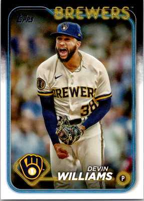 Devin Williams base 2024 Topps 135 NM