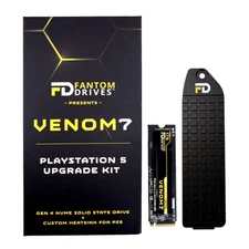 Fantom Drives VENOM7 1TB NVMe SSD M.2 Gen4 for PS5, Laptops, Desktops 7300MB/s
