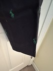 Men's Navy Polo Ralph Lauren Chino Pants with Green Polo Men Flat Front 35W 30L — photo 5