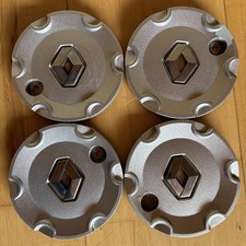 4x Org. Renault 8200134772 Nabendeckel Nabenkappen Felgendeckel 142mm
