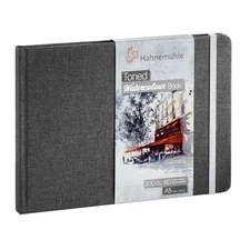 Hahnemuhle Toned Gray Watercolor Book A5 Sketchbook Art Paper Journal Pad