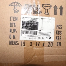 Yansun 1-Light Geometric Shaded Industrial Plug-In Pendant Light Black 