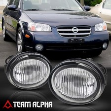 Fits 2002-2003 Nissan Maxima Pair Oeclearbumper Fog Light Driving Lamp Wbulb Fits 2002-2003 Nissan Maxima Pair Oeclearbumper Fog Light Driving Lamp Wbulb