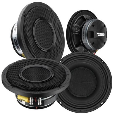 6.5'' 200 Watt RMS 8-Ohm Midrange Hybrid Loudspeaker Built-in Driver 2 Pair DS18