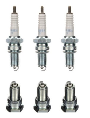 3 x NGK Zündkerzen TRIUMPH Trident 750, Bj. 91-98