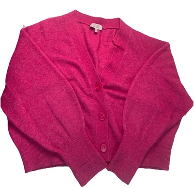 Stockholm Atelier other Stories Wool Alpaca Blend Cardigan Sweater Sz L Academia
