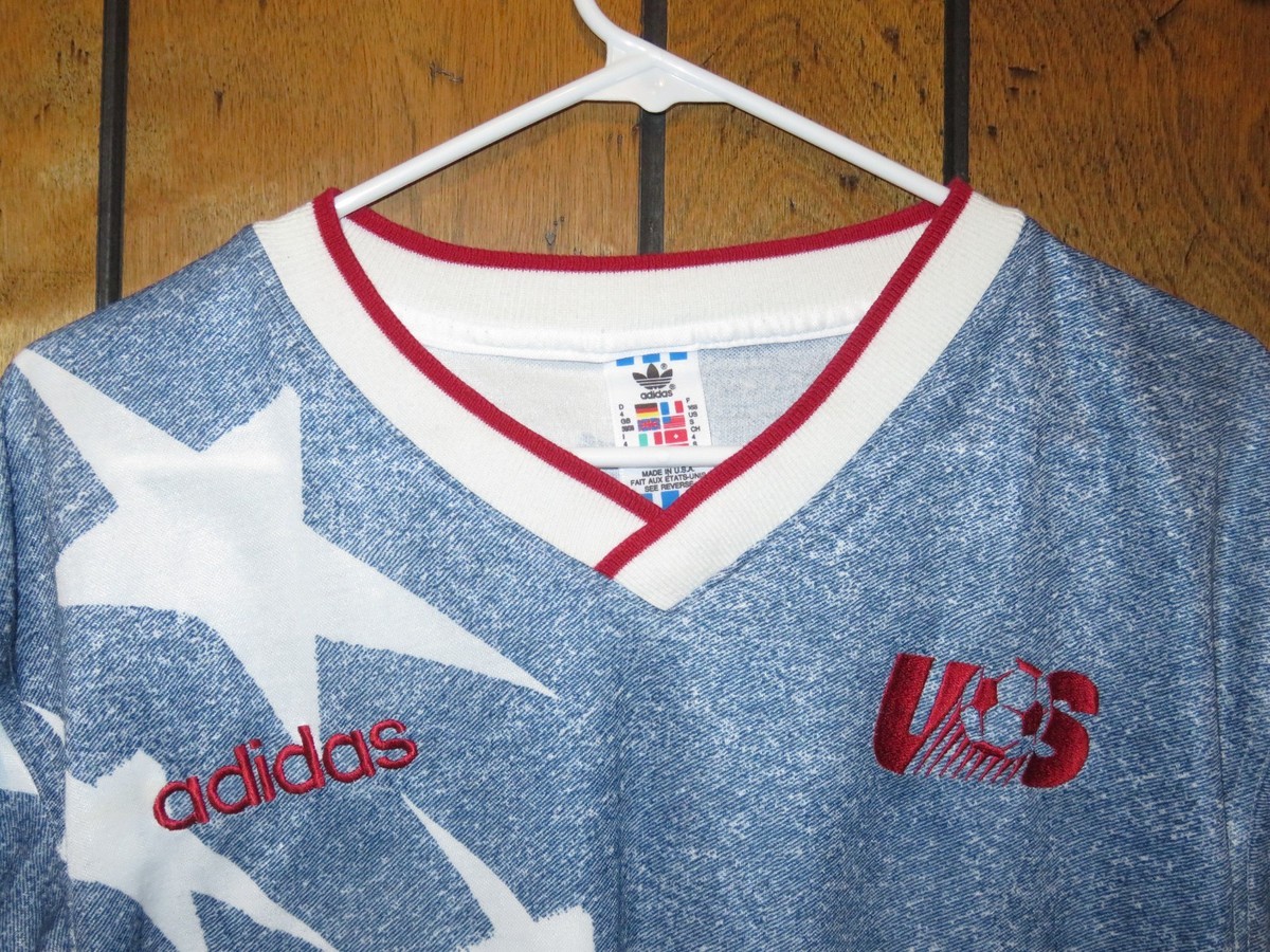 Adidas 1994 World Cup USA USMNT Denim Original Authentic Soccer