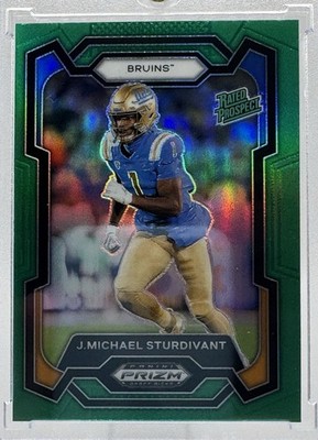 2024 Prizm Draft Picks #195 J Michael Sturdivant Green RC - UCLA | FL | GB