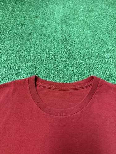 T-shirt vintage Y2K Acadia National Park uomo taglia grande rossa Maine escursionismo natura - Foto 5 di 9