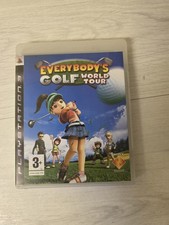 Everybody's Golf (Sony PlayStation 3, 2008) Game With Manual