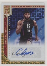 2018 Donruss Elite Elite Rookie Auto Orange 15/25 Carlton Davis #RA-CD Auto 0w8