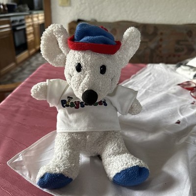 Playshoes lustiger Hund mit Mütze Stofftier Kuscheltier Plüschtier