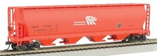 Bachmann 19143 HO Scale Potash Corporation 4 Bay Cylindrical Grain Hopper #1455