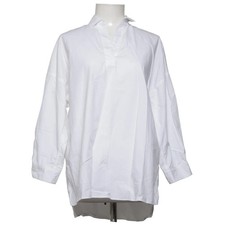 Uniqlo, Bluse, Größe: S, Weiß, Baumwolle, Einfarbig, Damen #uWm