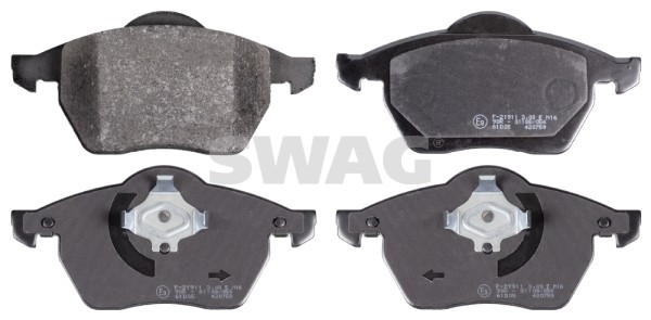 Vorderachse Swag 30 91 6338 Bremsbelagsatz, Scheibenbremse FüR Audi,Seat,Skoda,V-image