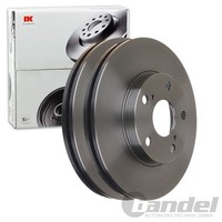 2X NK Bremsscheiben 277Mm BelÜFtet Vorne Passend FÜR Toyota Auris Corolla |