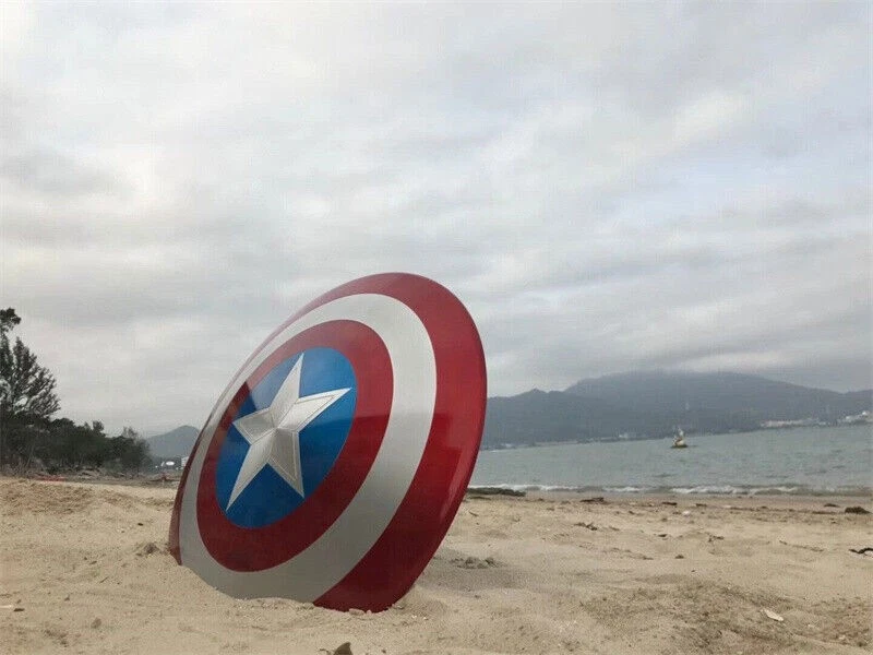 IN US 1:1 Marvel Legends Captain America 75th Anniversary Metal Shield Prop Gift - Image 4 of 4