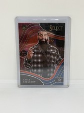 2022 Panini Select WWE - #208 Gable Steveson Red & Blue SP