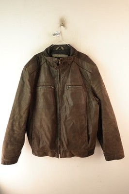 DONAR braune Leder Bomberjacke Größe 60 Herren Freizeit Outdoor 025028