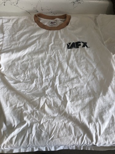 Vintage Fx Logo Tee Colored Collar - 第 1/6 張圖片