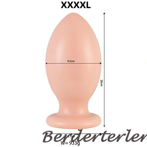 38-95mmm Plug Anal XXXL Butt Plug Big Egg Dildo Anal Dilation Suction Sex Toys - Picture 19 of 46