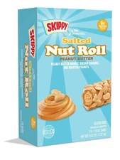 24x Individually Wrapped SKIPPY Peanut Butter Salted Nut Roll Bars- 1.8oz Each