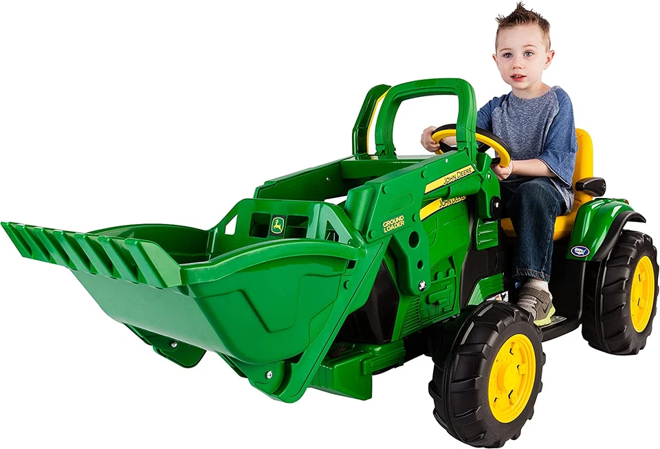 Peg Perego Ground Force/ Ground Loader Front and Rear Wheel Pack, Black - Image 3 of 4