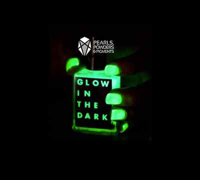 Glow in the Dark fluoreszierendes Pigmentpulver für Halloween Nägel Kostüme Gesicht