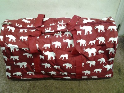 delta sigma theta duffle bag