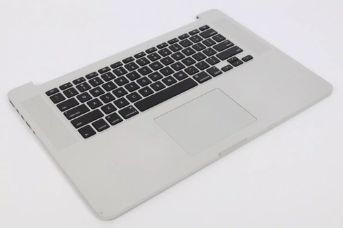 MacBook Pro 15" A1398 2013 2014 US LAYOUT Top Case Keyboard Trackpad Battery - C - Photo 3/17