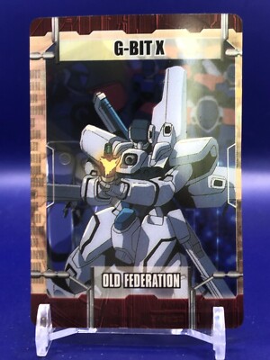 G-Bit X Mobile Suit Gundam 7-28-369 Clear Card Morinaga | eBay