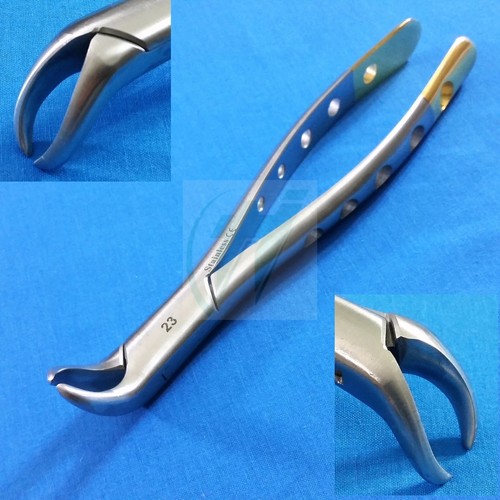 SET OF 3 PREMIUM GRADE DENTAL EXTRACTING EXTRACTION FORCEP # 150+151+ 23 - Picture 3 of 9